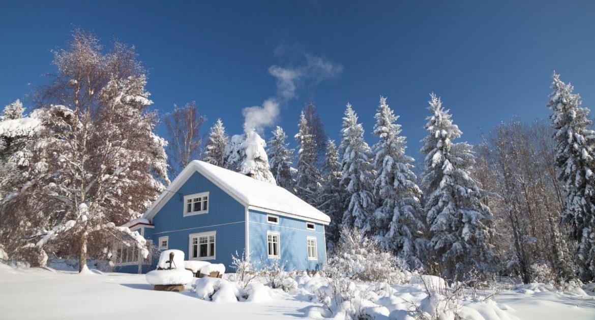 dominion winter House In Winter