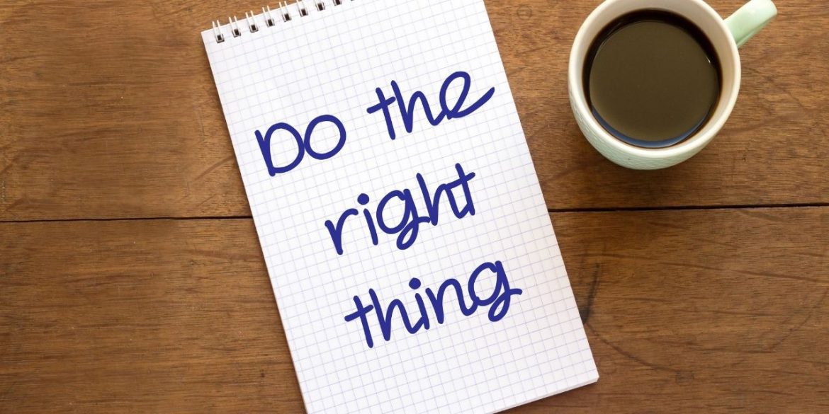 Do the right thing