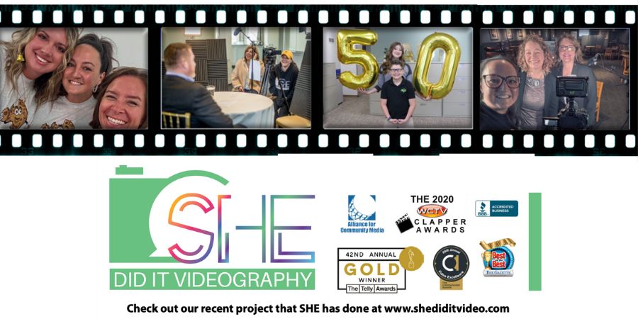 SHE DID IT SHE Did It Videography ad